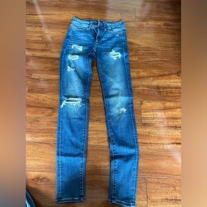 American Eagle ripped jeans